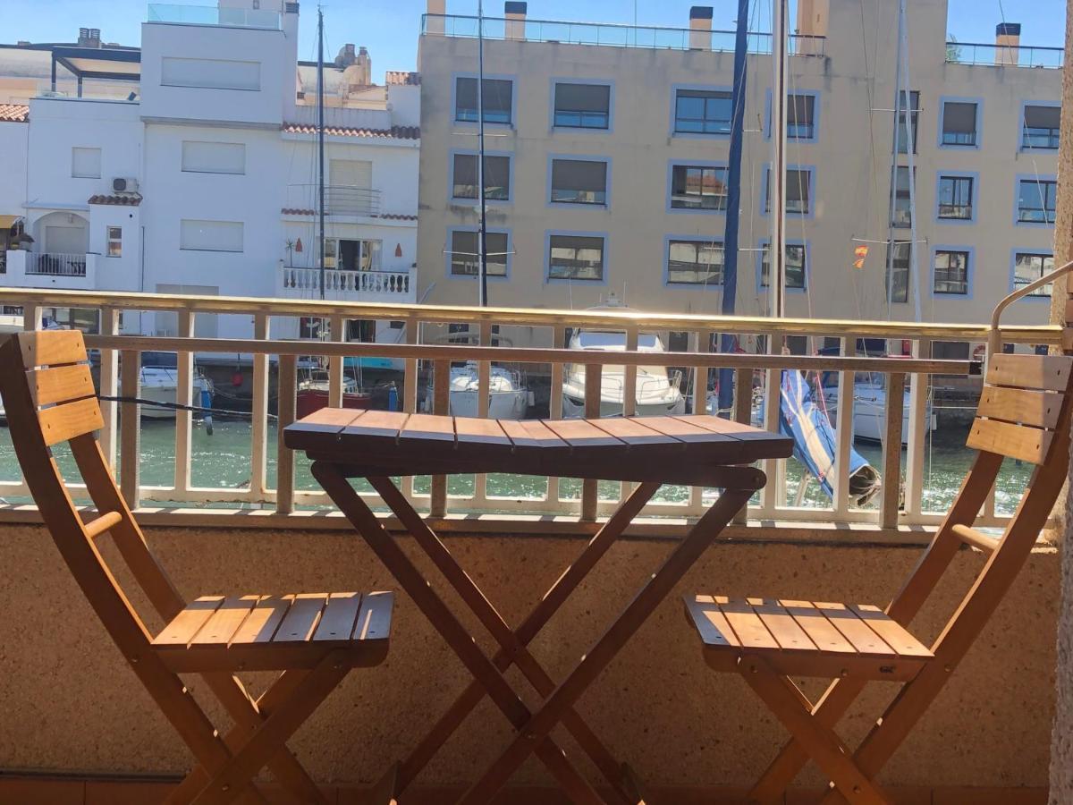 Port Ambar - Apartamento En La Marina De Empuriabrava - Balcon Con Vistas Al Canal - Playa - Wifi מראה חיצוני תמונה